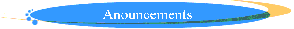 Anouncements